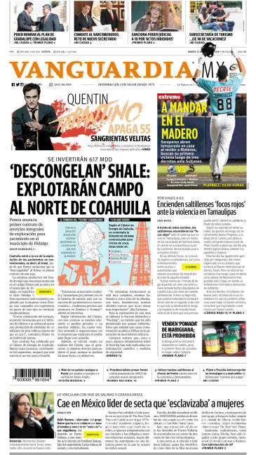 $!AMLO no permitirá el fracking; en pausa inversiones pactadas por Pemex, para extraer gas shale en Coahuila