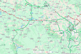 Capufe confirmó el desalojo de algunos tramos carreteros en medie del Paro Nacional de Transportistas.