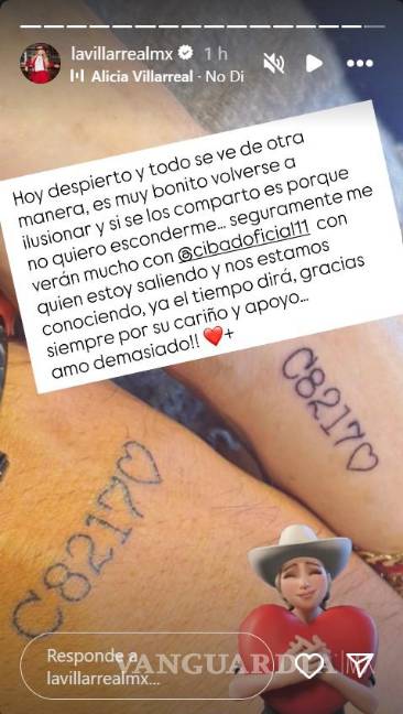 $!La propia cantante habló de su nuevo romance.