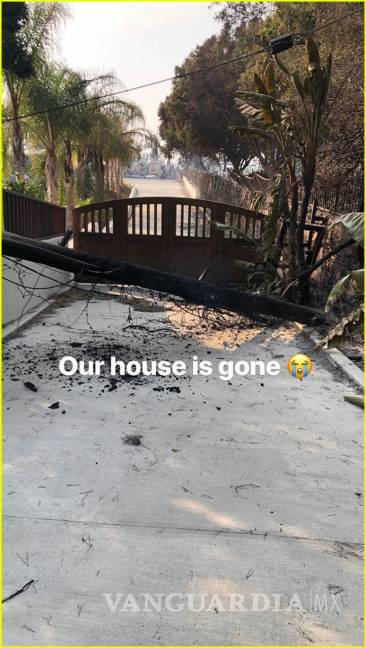 $!Incendio de California no perdona a nadie; famosos pierden sus casas