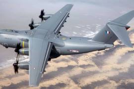 Avión militar A400M de Airbus de genera 1,300 mde en pérdidas