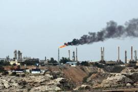 Imagen de archivo de la isla de Karg. Donald Trump amenazó con desplegar tropas terrestres para apoderarse de la infraestructura petrolera.