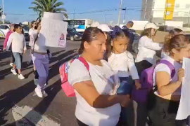 Protesta estudiantil en Zapopan tras el feminicidio de Karla Margarita.