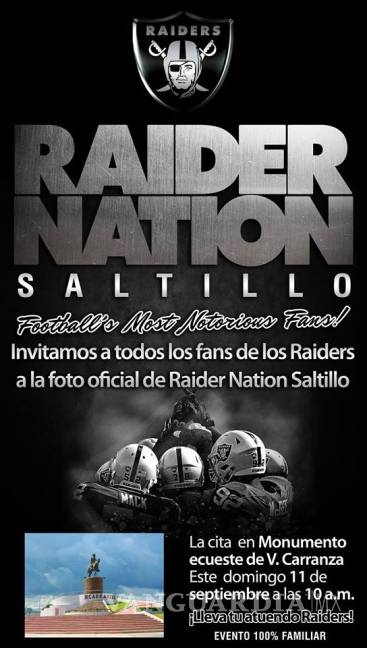 $!Niners y Raiders 'invadirán' Saltillo