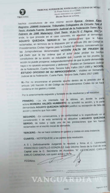 $!Humberto Moreira pierde demanda contra Sergio Aguayo; ex presidente del PRI exigía 10 mdp