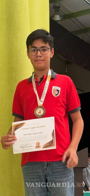 $!Aarón suma experiencia en competencias nacionales y regresa a la Olimpiada con nuevos logros en matemáticas y otras áreas como robótica y música.