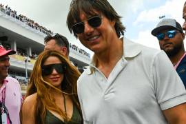 Tom Cruise y Shakira estuvieron conviviendo en el autódromo.