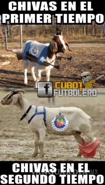 $!Cruz Azul y Chivas acaparan los memes de la Jornada 8
