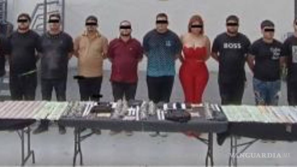$!Golpe al crimen organizado; caen en quinta de Nuevo León objetivo prioritario y 11 cómplices