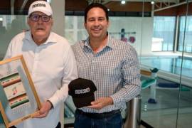 Javier Díaz se reunió con Nelson Vargas en la Ciudad de México, donde conversaron sobre programas de deporte y activación física.