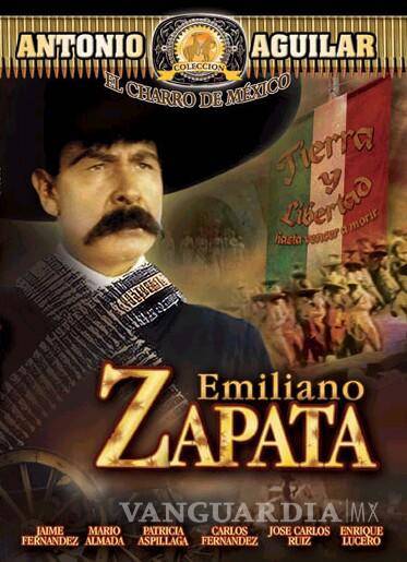 $!Antonio Aguilar fue uno de los actores que interpretaron a Zapata. (FOTO: INTERNET)