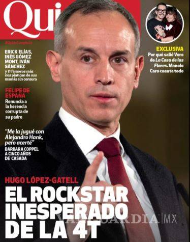 $!Hugo-Lopez Gatell llega a la portada de la revista Quién... ¡como todo un Rockstar de la 4T!