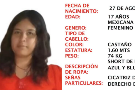 Kimberly fue vista por última vez el 21 de agosto en Saltillo.