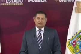 Alejandro Armenta, gobernador de Puebla.