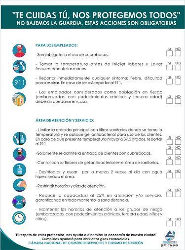 $!Cámara de Comercio de Torreón lanza campaña para evitar contagios