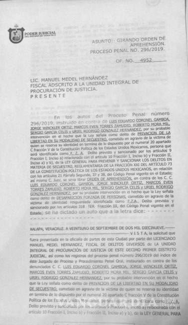 $!Giran orden de aprehensión contra ex fiscal de Veracruz, Jorge Winckler
