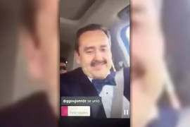 Alcalde de Monclova transmite por Periscope trayecto a la boda de su hijo