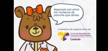 La campaña “Dra. Teddy” invita a la comunidad a donar peluches en las sucursales de “La Puntada.