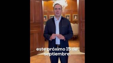 El gobernador Manolo Jiménez anunció la rifa de 25 pases dobles para asistir al Grito de Independencia y la cena oficial en el Palacio de Gobierno, en un esfuerzo por acercar las celebraciones patrias a la ciudadanía.