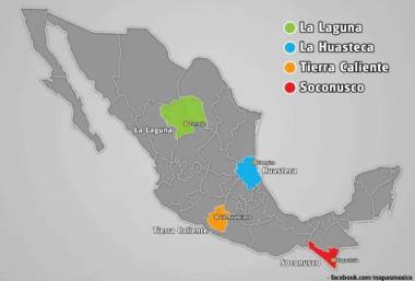 La región de la Comarca Lagunera, situada en el norte de México, es una de las zonas que podría convertirse en un nuevo estado, con Torreón como posible capital.