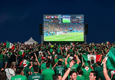 En el Fut Fest se instalarán pantallas gigantes para transmitir los partidos