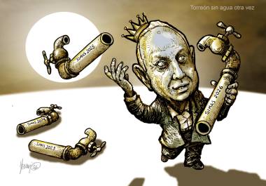 Torreón sin agua otra vez