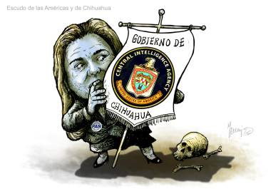 Escudo de las Américas y de Chihuahua