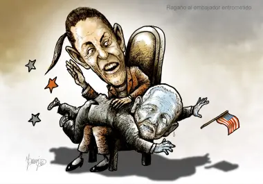 Regaño al embajador entrometido