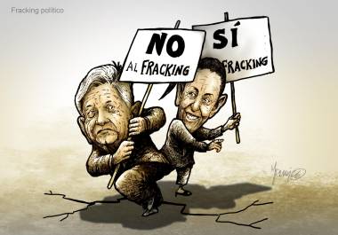 AMLO-Sheinbaum: Fracking político