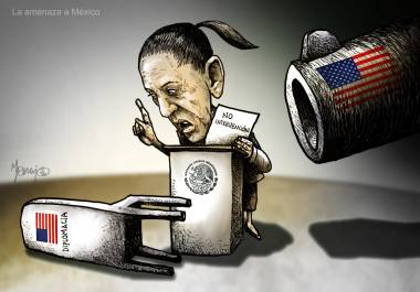 La amenaza a México
