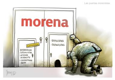 Las puertas morenistas