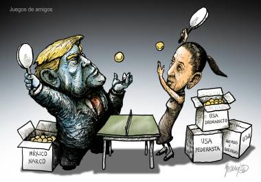 Trump vs. Sheinbaum: Juegos de amigos