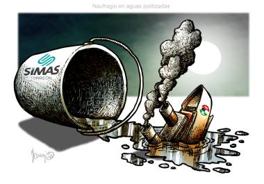 Naufragio en aguas politizadas