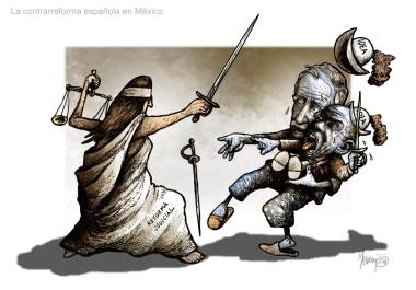 La contrarreforma española en México