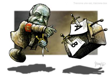Traiciona una vez, traiciona dos