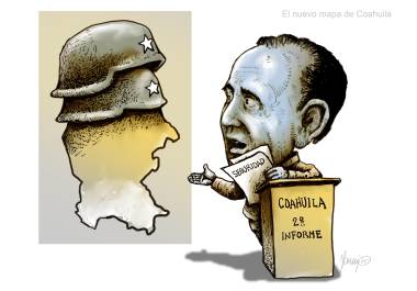 El nuevo mapa de Coahuila