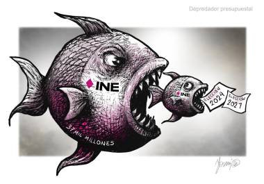 INE: Depredador presupuestal