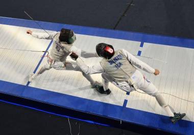 El coahuilense Tommaso Archilei conquistó la medalla de bronce en florete individual durante los Juegos Centroamericanos y del Caribe Santo Domingo 2026.