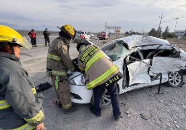 El auto quedó en pérdida total.
