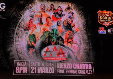 Mr. Iguana forma parte del elenco que se presentará en Saltillo, luego de su reciente aparición en funciones de la WWE en Estados Unidos.