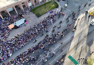 Acusaron que las detenciones ocurrieron frente al Congreso del Estado.