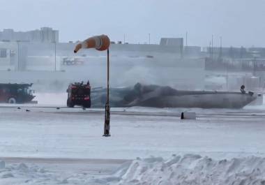 La tarde del 17 de febrero se reportó un accidente en el Aeropuerto Internacional de Pearson, ubicado en Toronto, Canadá, que involucró a un avión de la compañía Delta Airlines.