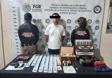 El detenido, identificado como Armando ¨N¨, fue puesto a disposición del Ministerio Público de la Federación, instancia que determinará su situación jurídica en las próximas horas.