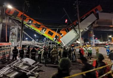 Gutiérrez reiteró que hay 10 exfuncionarios señalados por este derrumbe, pero hasta el día de hoy, ninguno ha sido encontrado culpable o sentenciado por un delito. FOTO: Cuartoscuro