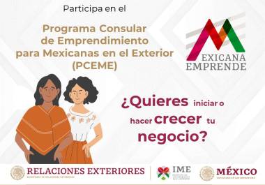 Mexicana Emprende es una iniciativa del Consulado de México en Eagle Pass que impulsa la autonomía económica de las mujeres migrantes y mexicanas.