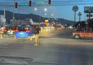 Las vialidades más afectadas fueron Eulalio Gutiérrez, Colosio y José Narro, además de varios cruces importantes.