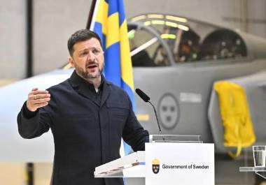 Zelensky parecía estar intentando aprovechar un momento crucial de la guerra.
