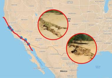 Sospechan que la aparición de grietas en Sonora y California podría ser el resultado de un movimiento tectónico, justo por la falla de San Andrés.