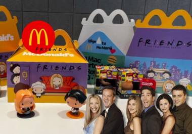 Para celebrar los 30 años de la icónica e inolvidable serie de los 90’s, ‘Friends’, McDonald’s lazará una edición especial en los juguetes de su ‘cajita feliz’.