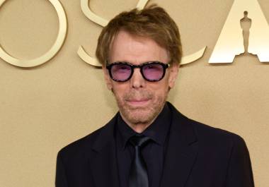 Jerry Bruckheimer arrives at the Oscar Nominee Luncheon held in the International Ballroom at the Beverly Hilton on Tuesday, February 10, 2026.